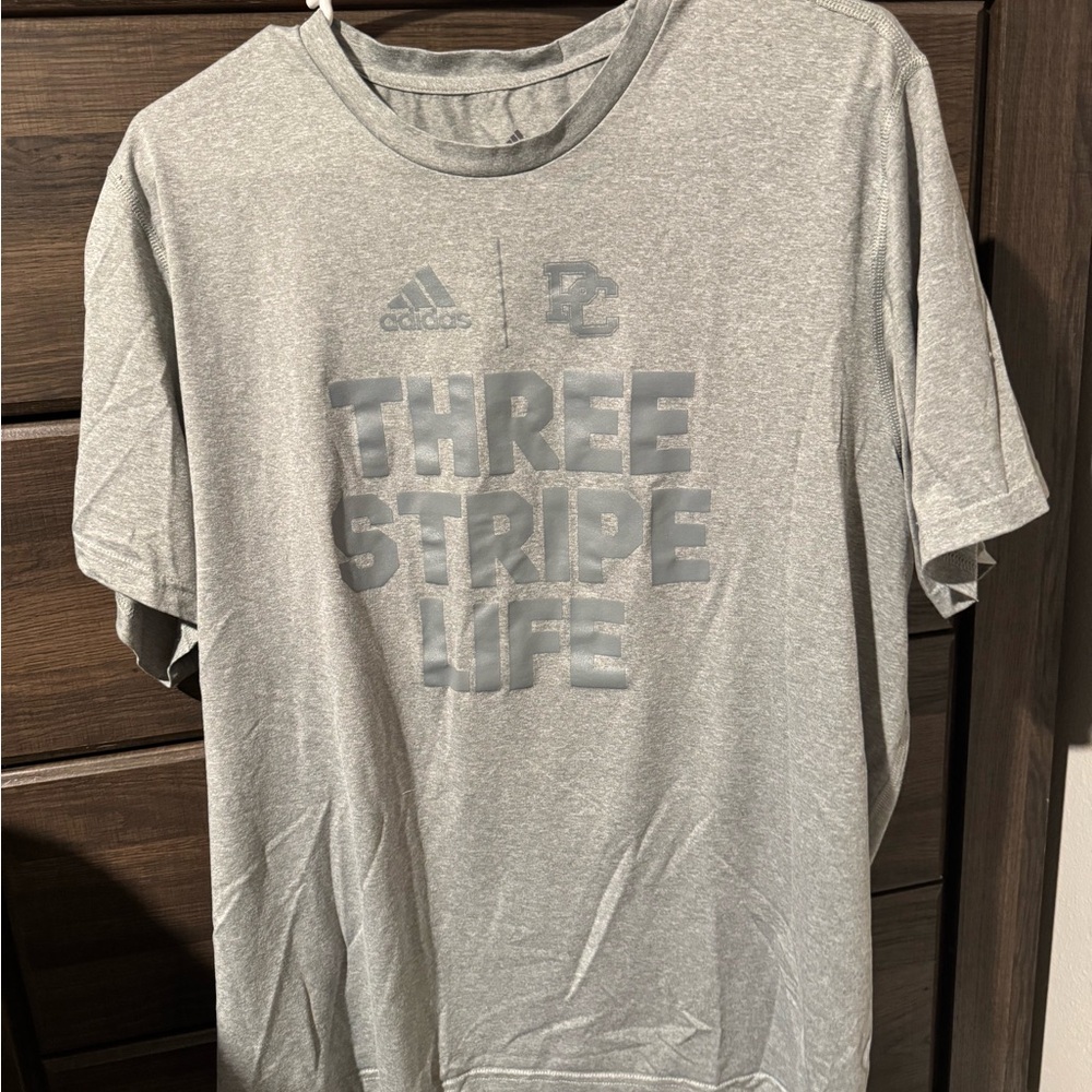 Presbyterian College Adidas Three Stripe Life T-Shirt